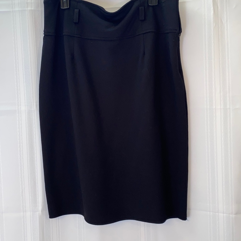 Black pencil skirt